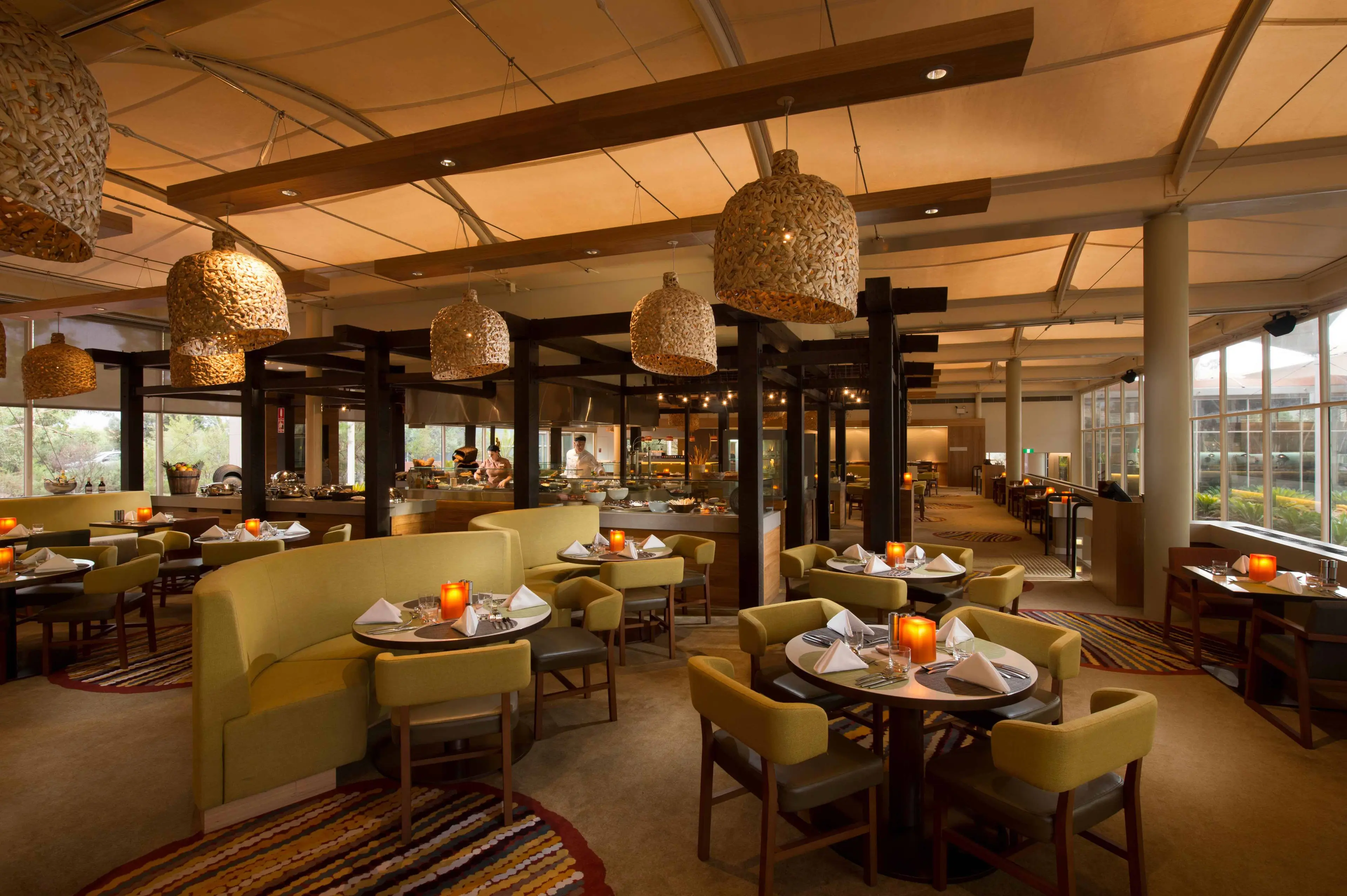 Ilkari Restaurant brings warm Outback character indoors.