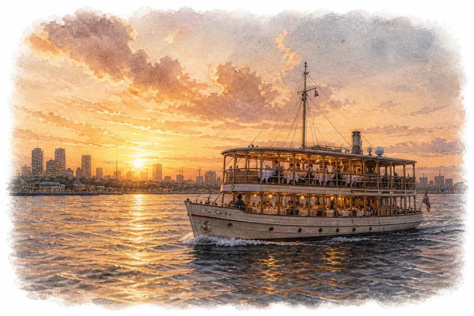 CHARLES DARWIN DINNER CRUISE
