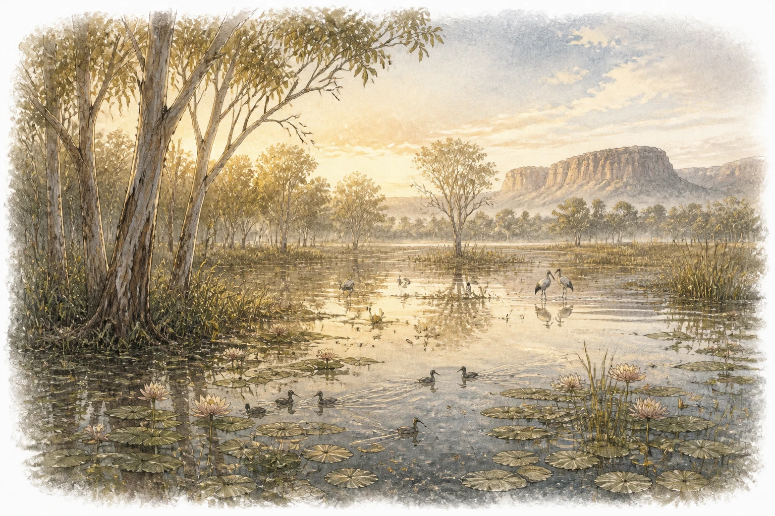 KAKADU FLOODPLAIN & WETLANDS